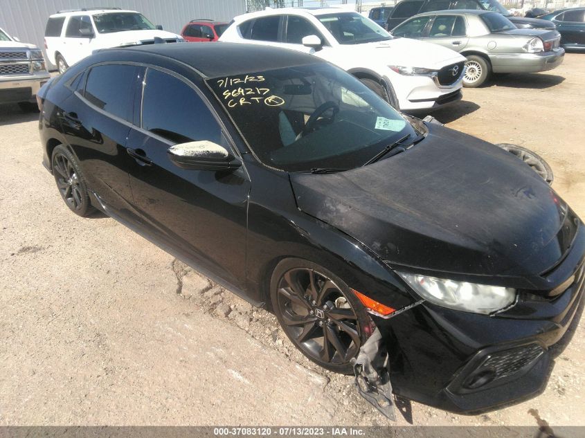 2017 HONDA CIVIC HATCHBACK SPORT - SHHFK7H47HU221756