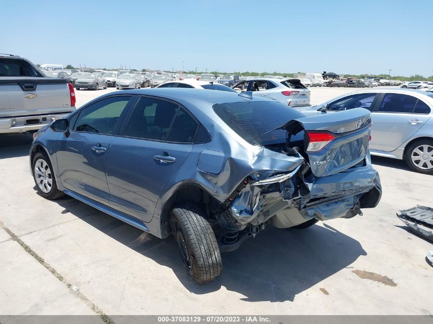 2022 TOYOTA COROLLA LE - JTDEPMAEXNJ223182