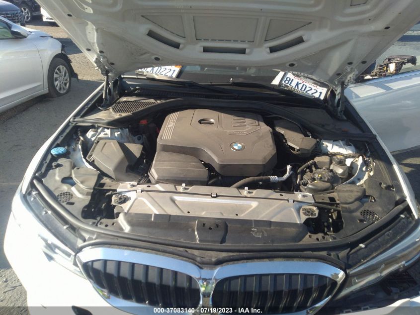 2019 BMW 3 SERIES 330I - WBA5R1C54KAK12693