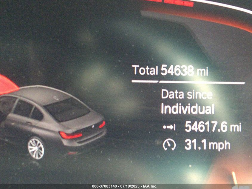 2019 BMW 3 SERIES 330I - WBA5R1C54KAK12693