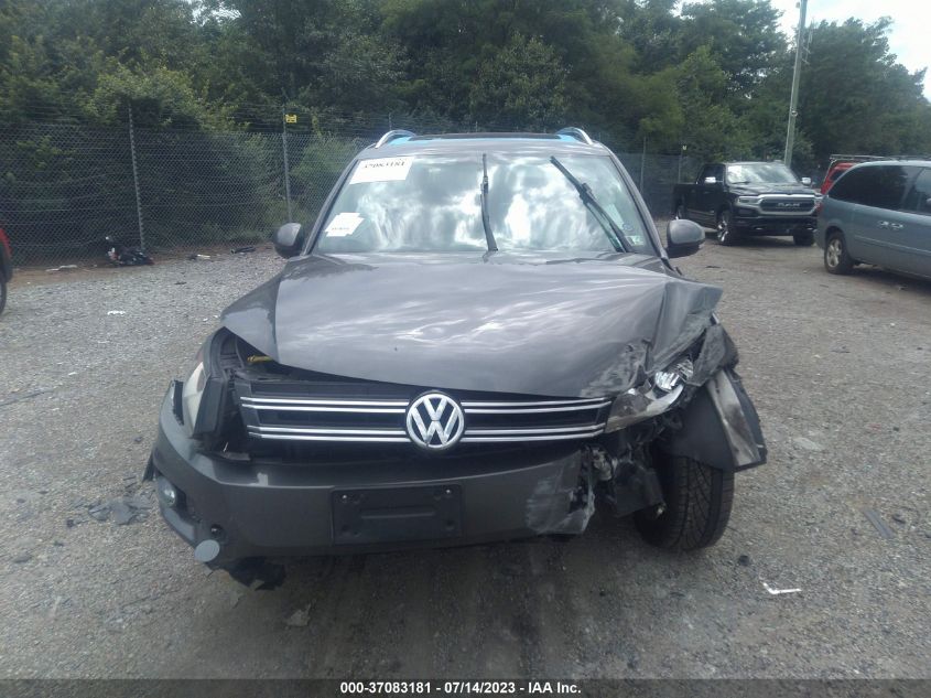 2015 VOLKSWAGEN TIGUAN SE - WVGBV7AX6FW574196