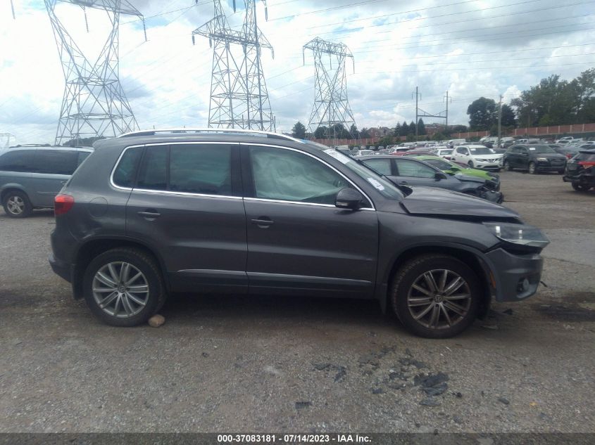 2015 VOLKSWAGEN TIGUAN SE - WVGBV7AX6FW574196