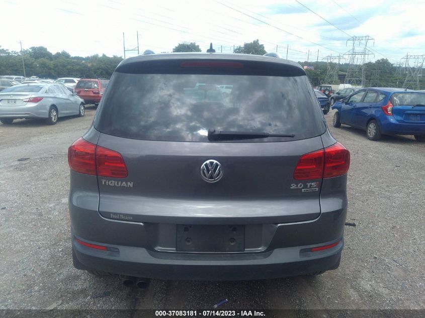 2015 VOLKSWAGEN TIGUAN SE - WVGBV7AX6FW574196