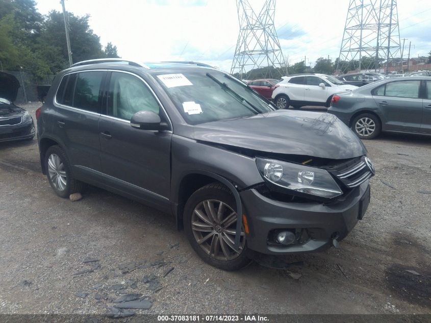 2015 VOLKSWAGEN TIGUAN SE - WVGBV7AX6FW574196