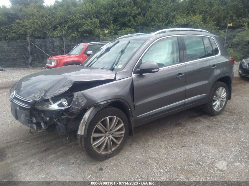 2015 VOLKSWAGEN TIGUAN SE - WVGBV7AX6FW574196