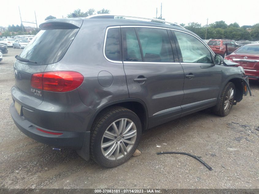 2015 VOLKSWAGEN TIGUAN SE - WVGBV7AX6FW574196