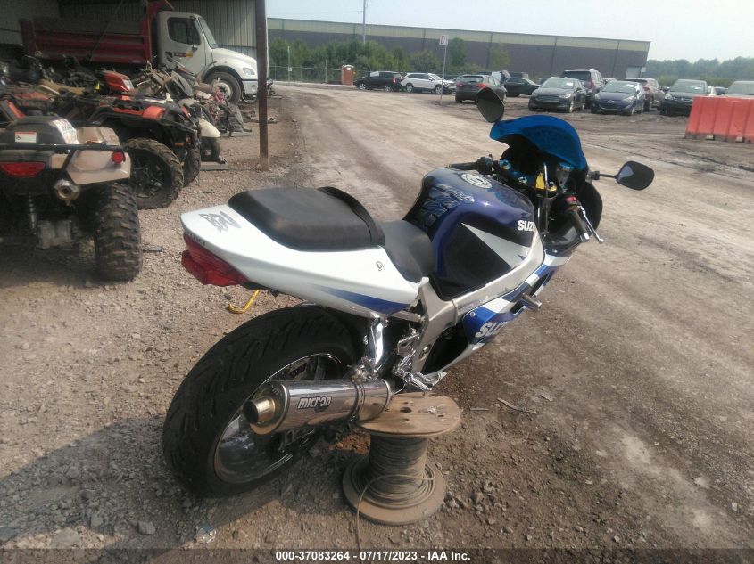 2003 SUZUKI GSX-R600 - JS1GN7BA032100861