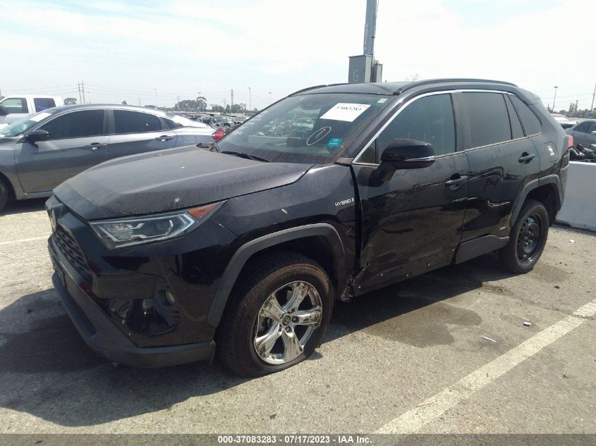 2019 TOYOTA RAV4 HYBRID XLE - 2T3RWRFV0KW041062