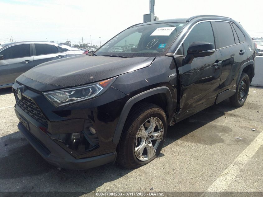 2019 TOYOTA RAV4 HYBRID XLE - 2T3RWRFV0KW041062