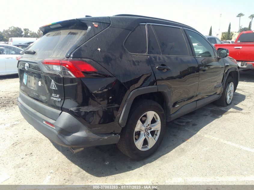 2019 TOYOTA RAV4 HYBRID XLE - 2T3RWRFV0KW041062