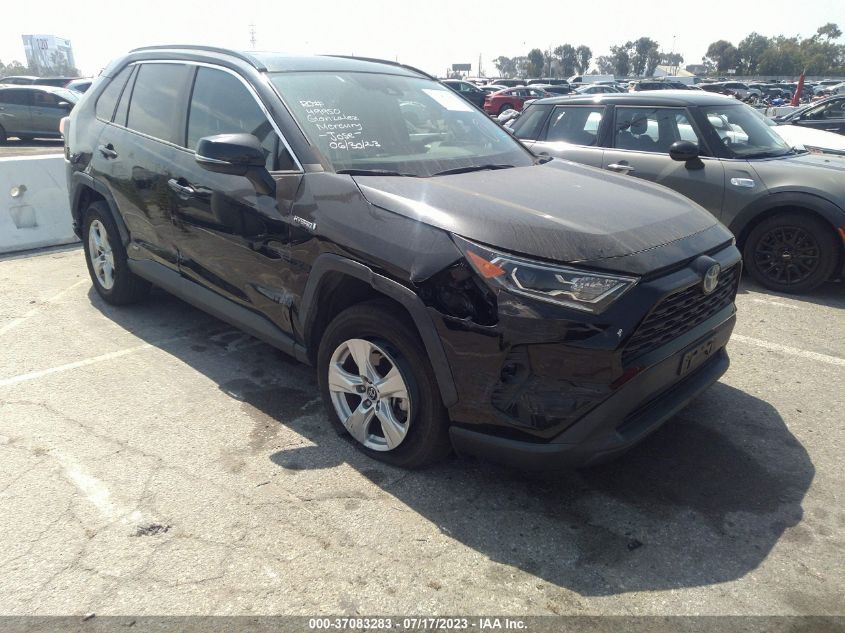 2019 TOYOTA RAV4 HYBRID XLE - 2T3RWRFV0KW041062