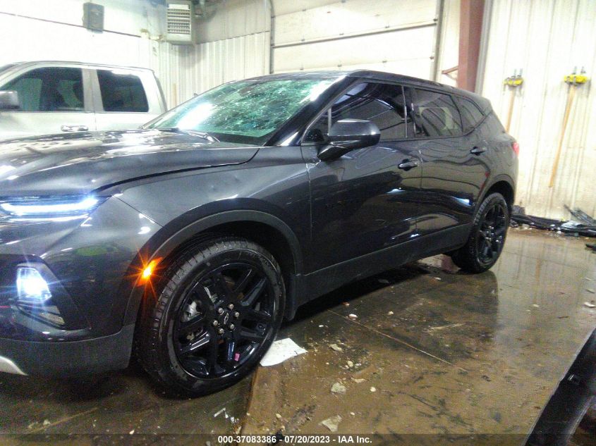2022 CHEVROLET BLAZER LT - 3GNKBHR48NS123186