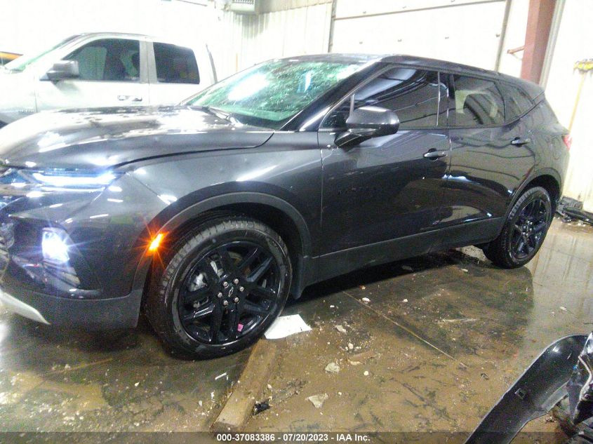 2022 CHEVROLET BLAZER LT - 3GNKBHR48NS123186