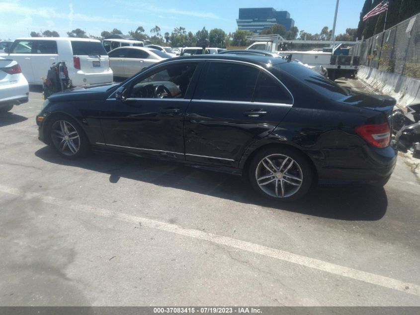 2014 MERCEDES-BENZ C-CLASS C 250 - WDDGF4HB9EA966204