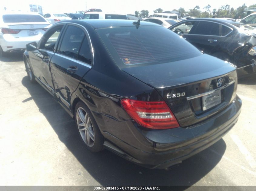 2014 MERCEDES-BENZ C-CLASS C 250 - WDDGF4HB9EA966204