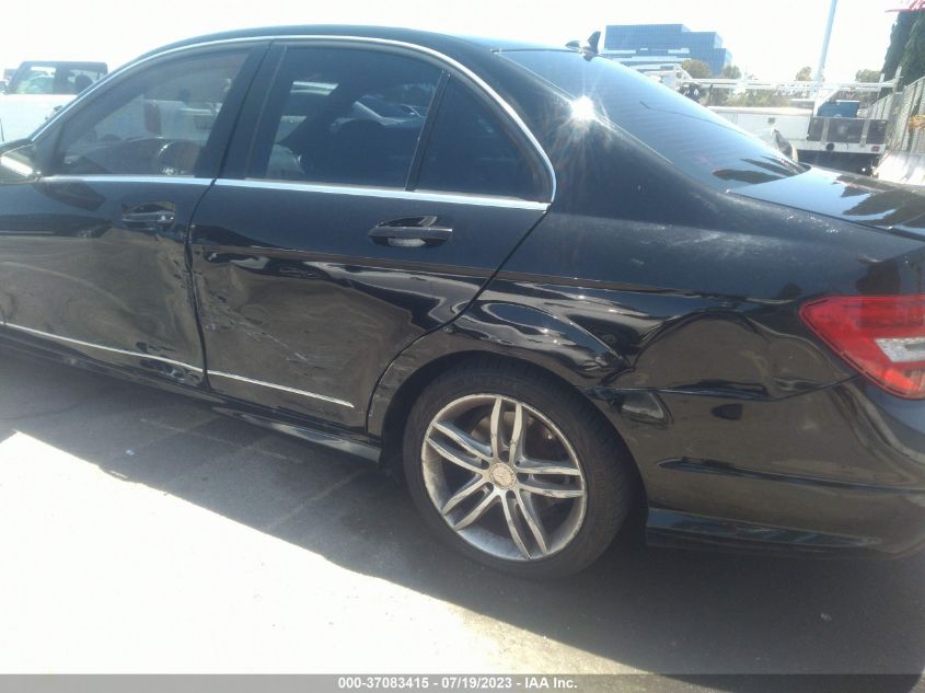 2014 MERCEDES-BENZ C-CLASS C 250 - WDDGF4HB9EA966204