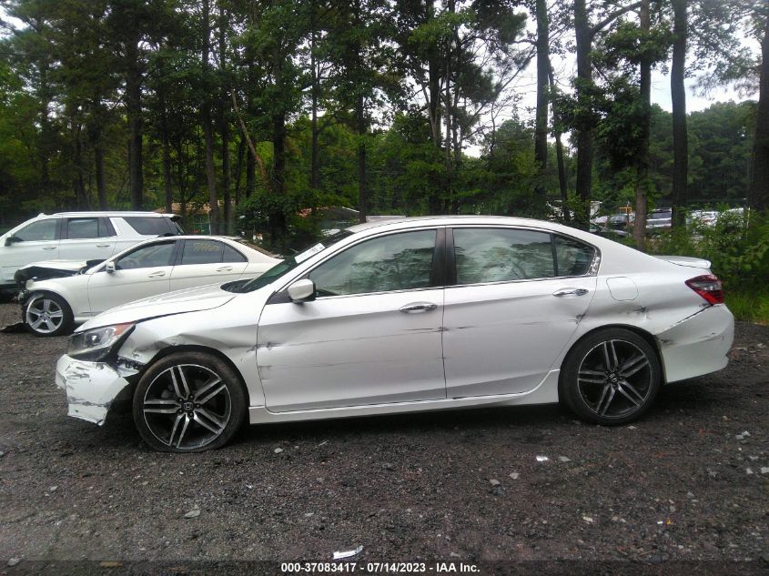 2017 HONDA ACCORD SEDAN SPORT SE - 1HGCR2F14HA212227