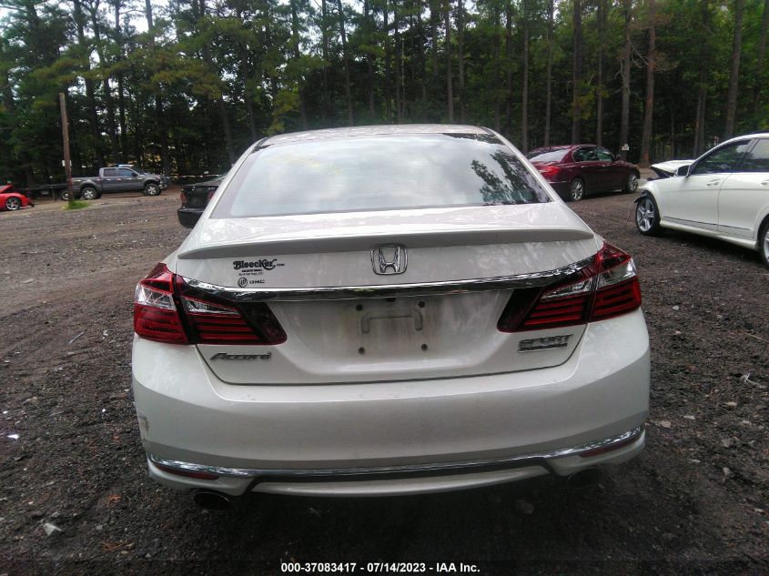 2017 HONDA ACCORD SEDAN SPORT SE - 1HGCR2F14HA212227