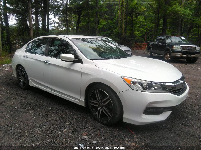 2017 HONDA ACCORD SEDAN SPORT SE - 1HGCR2F14HA212227