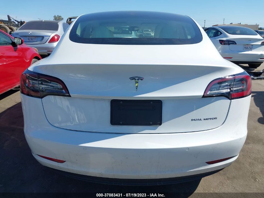 2020 TESLA MODEL 3 LONG RANGE - 5YJ3E1EBXLF639653