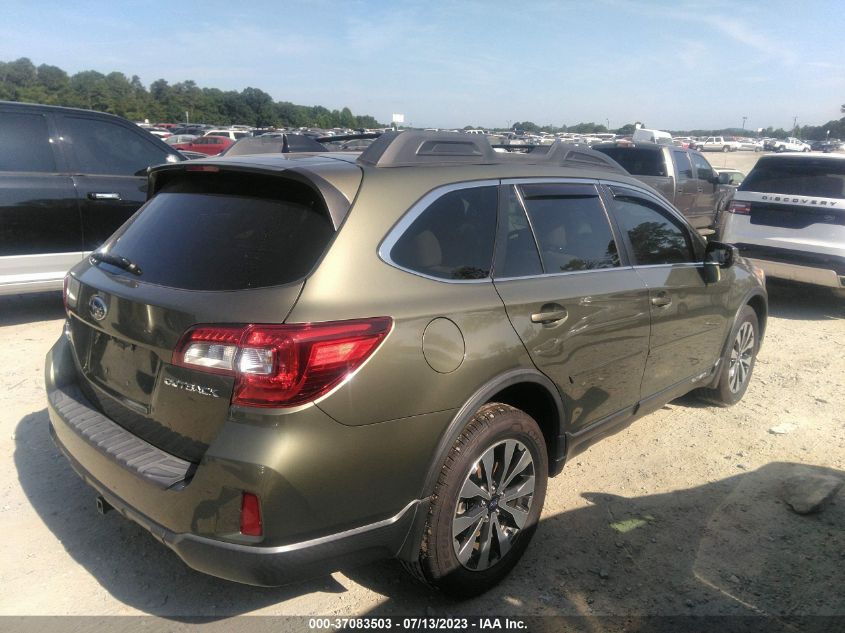 2016 SUBARU OUTBACK 2.5I LIMITED - 4S4BSBNC6G32H0691