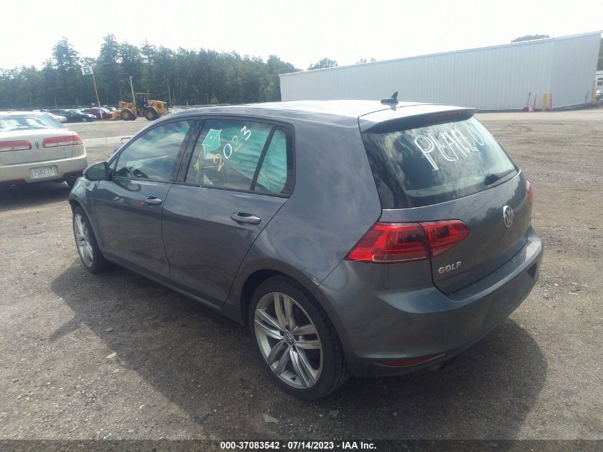 2015 VOLKSWAGEN GOLF TSI SEL - 3VW217AU7FM007093