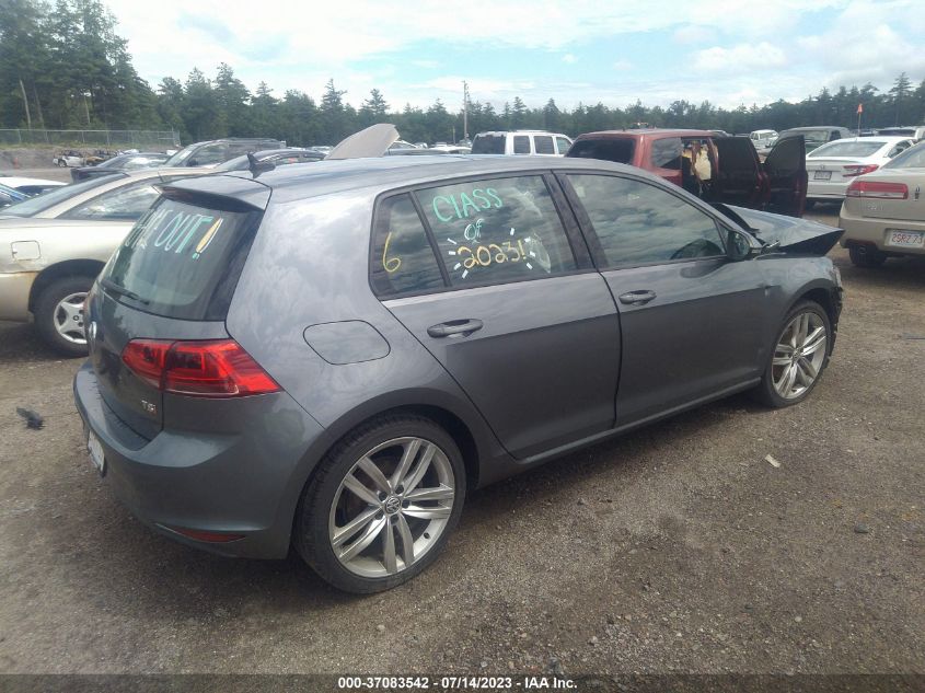 2015 VOLKSWAGEN GOLF TSI SEL - 3VW217AU7FM007093
