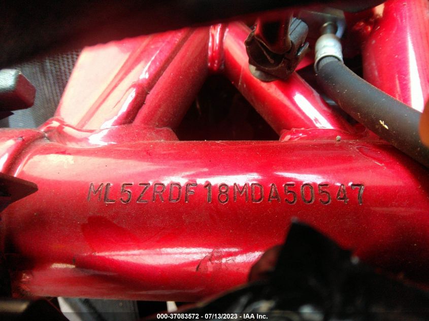 2021 KAWASAKI ZR900 F - ML5ZRDF18MDA50547