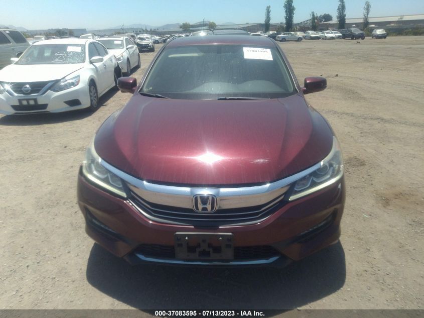 2017 HONDA ACCORD SEDAN EX-L - 1HGCR2F89HA096875