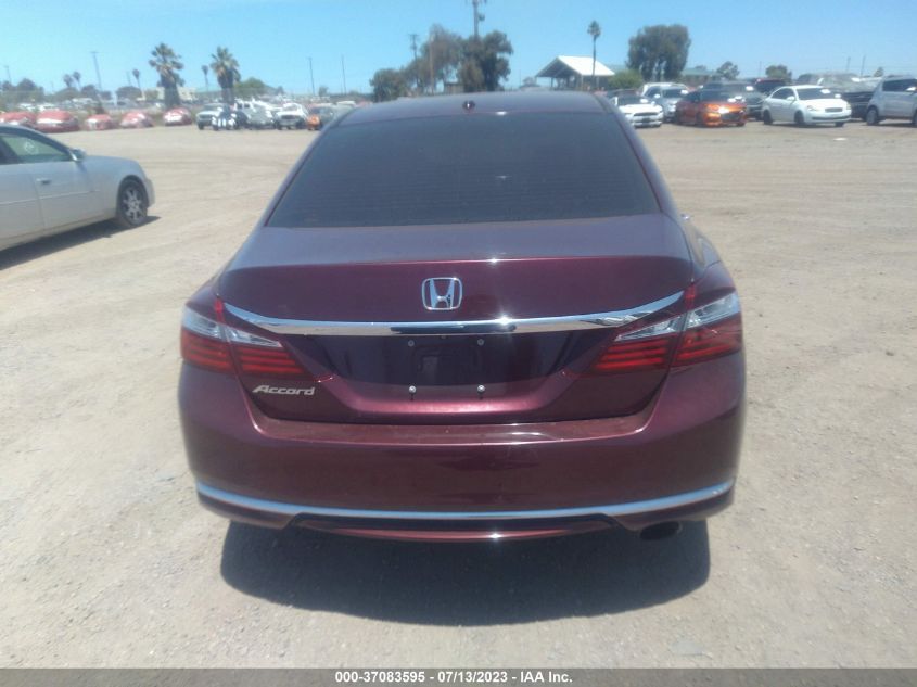 2017 HONDA ACCORD SEDAN EX-L - 1HGCR2F89HA096875
