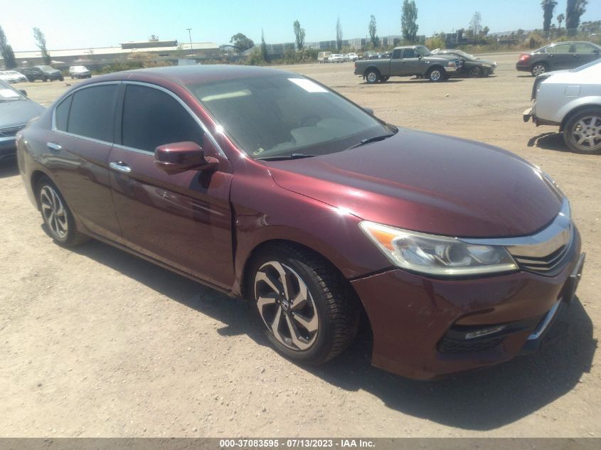 2017 HONDA ACCORD SEDAN EX-L - 1HGCR2F89HA096875