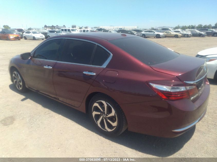 2017 HONDA ACCORD SEDAN EX-L - 1HGCR2F89HA096875