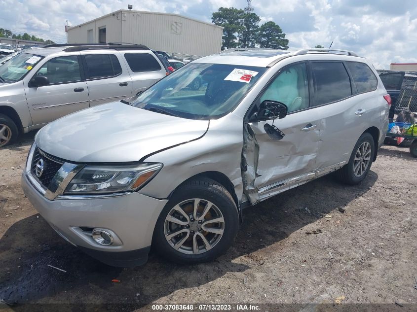 2015 NISSAN PATHFINDER SL - 5N1AR2MM9FC620612