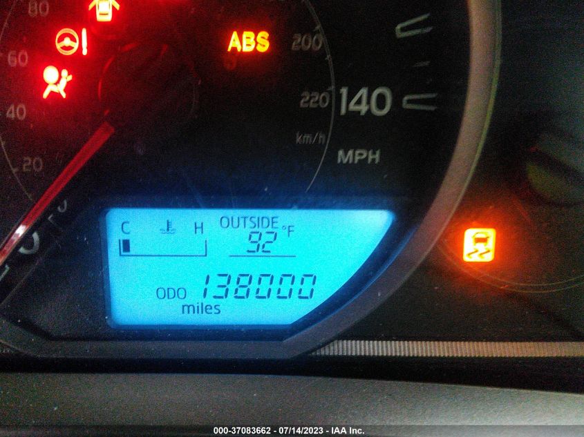 2013 TOYOTA RAV4 XLE - JTMWFREV1DD007622