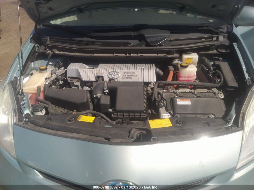 2013 TOYOTA PRIUS ONE/TWO/THREE/FOUR/FIVE - JTDKN3DU7D5611290