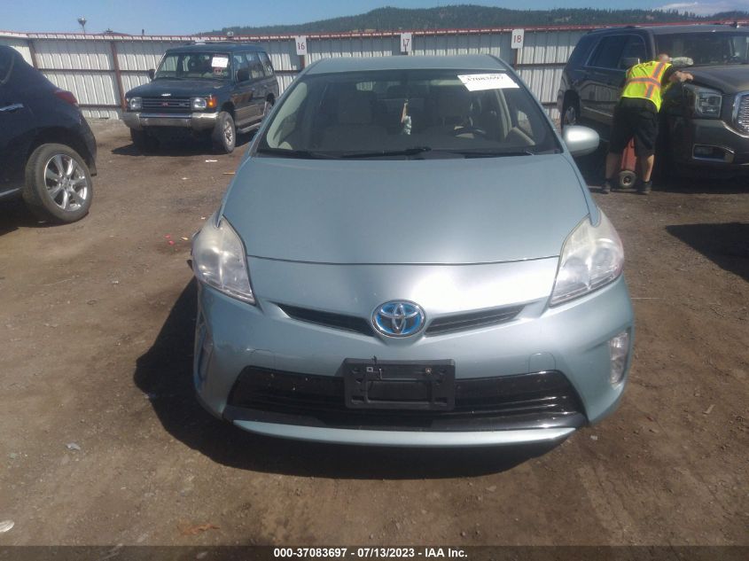 2013 TOYOTA PRIUS ONE/TWO/THREE/FOUR/FIVE - JTDKN3DU7D5611290