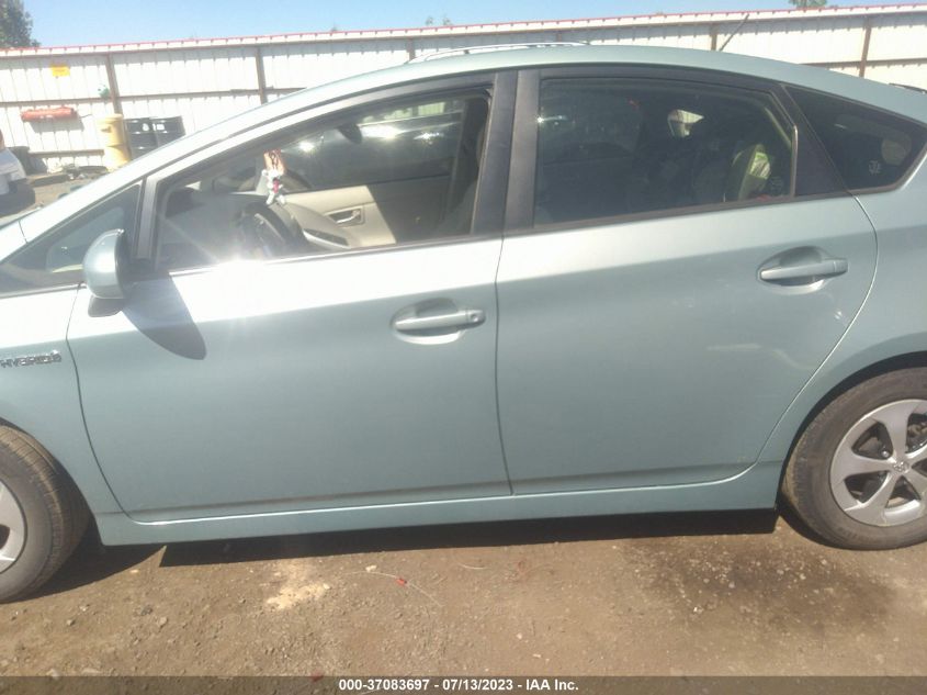 2013 TOYOTA PRIUS ONE/TWO/THREE/FOUR/FIVE - JTDKN3DU7D5611290