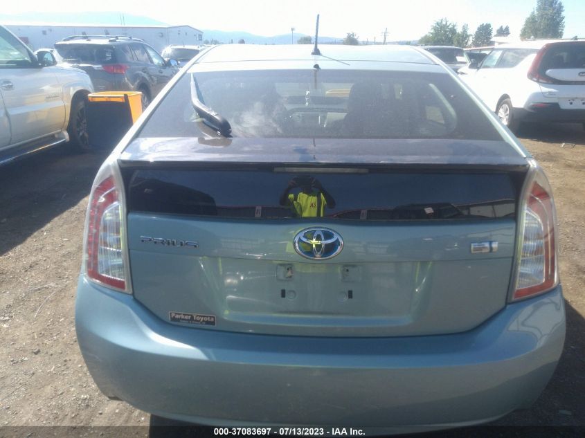 2013 TOYOTA PRIUS ONE/TWO/THREE/FOUR/FIVE - JTDKN3DU7D5611290