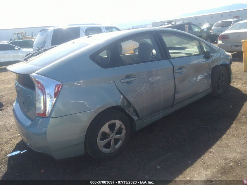 2013 TOYOTA PRIUS ONE/TWO/THREE/FOUR/FIVE - JTDKN3DU7D5611290