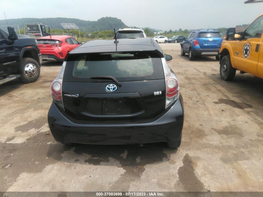 2014 TOYOTA PRIUS C ONE/THREE/TWO/FOUR - JTDKDTB35E1067040