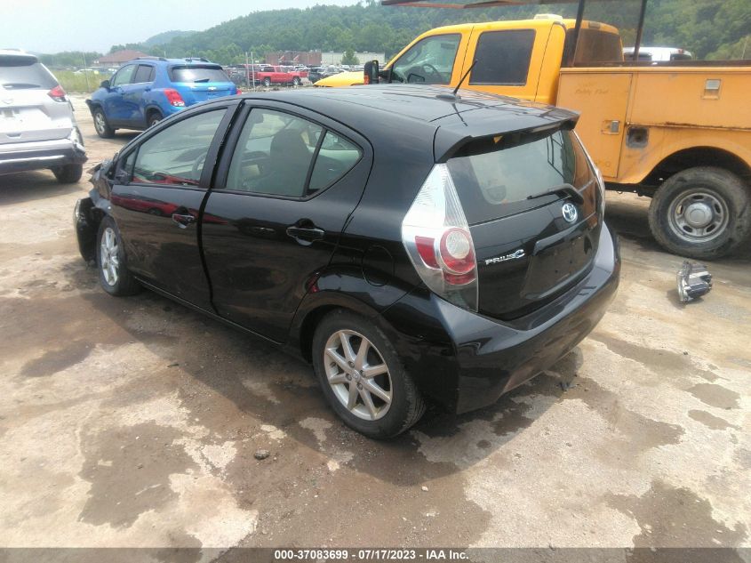 2014 TOYOTA PRIUS C ONE/THREE/TWO/FOUR - JTDKDTB35E1067040