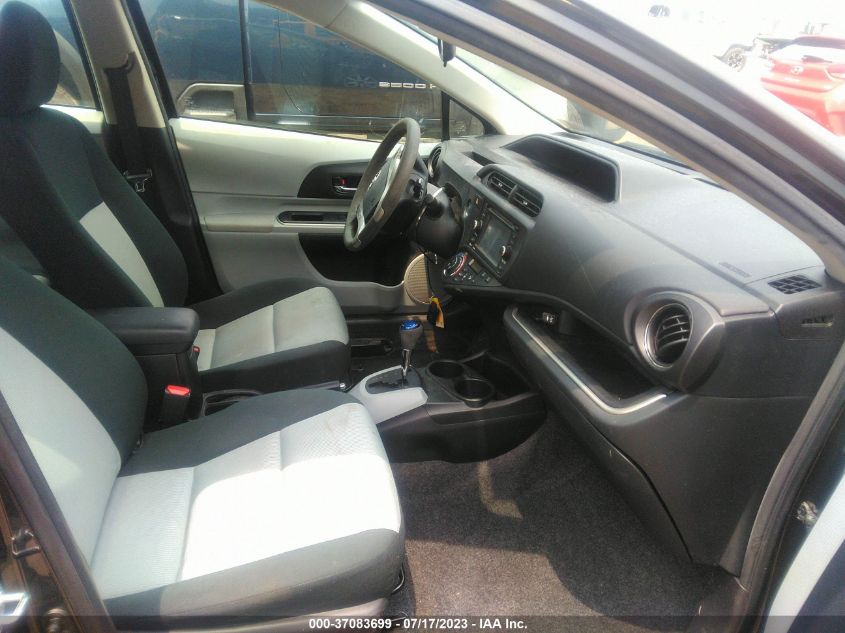 2014 TOYOTA PRIUS C ONE/THREE/TWO/FOUR - JTDKDTB35E1067040