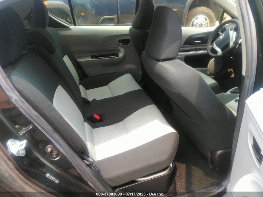 2014 TOYOTA PRIUS C ONE/THREE/TWO/FOUR - JTDKDTB35E1067040