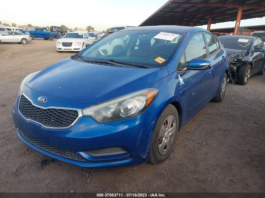 2015 KIA FORTE LX - KNAFX4A68F5351604