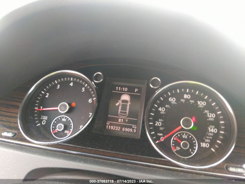 2014 VOLKSWAGEN CC EXECUTIVE - WVWRP7AN6EE519246