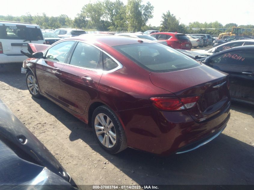2015 CHRYSLER 200 LIMITED - 1C3CCCAB0FN581893