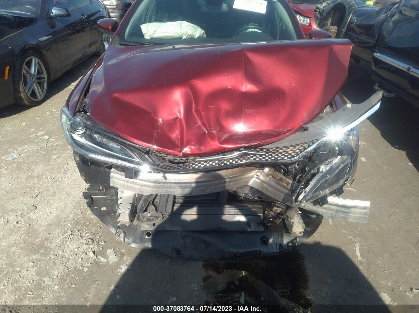 2015 CHRYSLER 200 LIMITED - 1C3CCCAB0FN581893