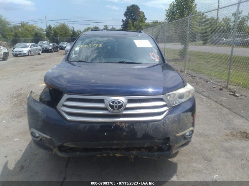 2013 TOYOTA HIGHLANDER - 5TDBK3EH3DS192097