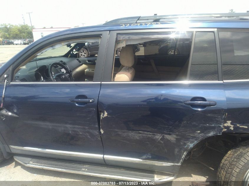 2013 TOYOTA HIGHLANDER - 5TDBK3EH3DS192097