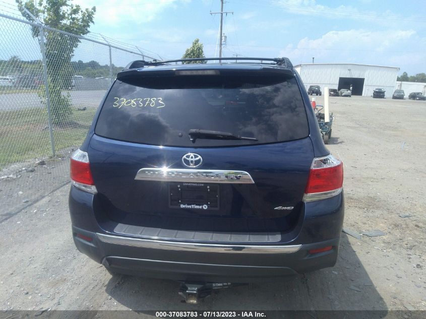 2013 TOYOTA HIGHLANDER - 5TDBK3EH3DS192097